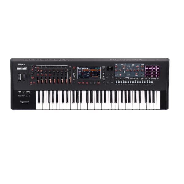 All Audio Music Rental Glasgow - Roland Fantom 6 EX Synthesizer Keyboard Hire